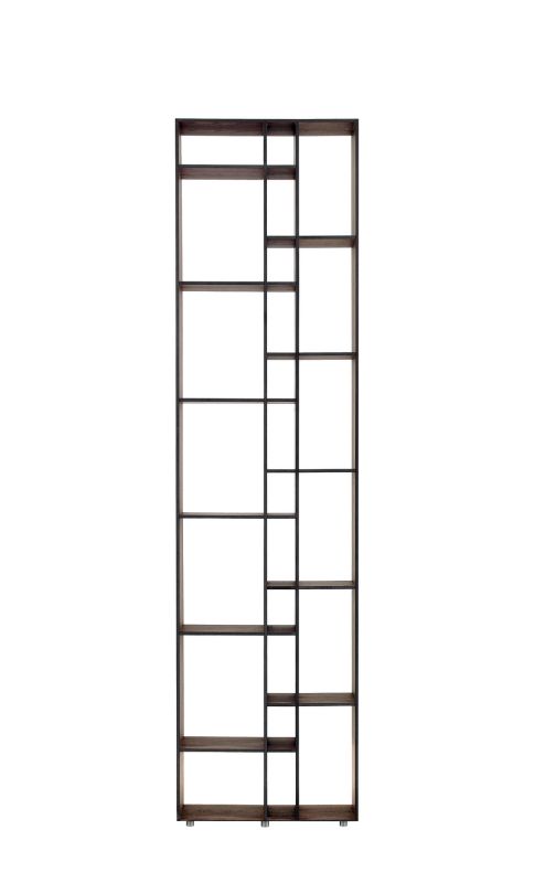 Bild vom Code 1 Holzregal mit MDF-Platten, ein modernes Bücherregal für Wohnzimmer und Büro.